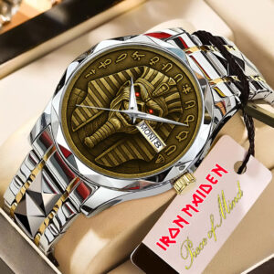 Iron Maiden Alloy Luxury Quartz Watch - NGHIAVT 2960