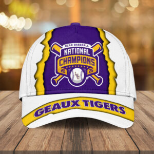 LSU Tigers Baseball 2025 National Champions Classic Cap - NGHIAVT 2971
