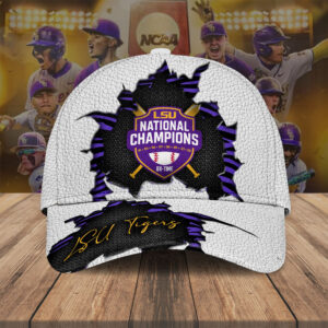 LSU Tigers Baseball 2025 National Champions Classic Cap - NGHIAVT 2997
