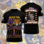 LSU Tigers Baseball 2025 National Champions 3D Apparel – NGHIAVT 3000