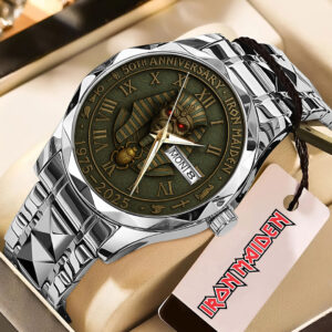 Iron Maiden Alloy Luxury Quartz Watch - NGHIAVT 3066