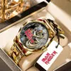 Iron Maiden Alloy Luxury Quartz Watch - NGHIAVT 3150