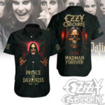 Ozzy Osbourne Short Sleeve Button-Down Shirt – NGHIAVT 3238.7