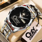 Ozzy Osbourne Alloy Luxury Quartz Watch - NGHIAVT 3291