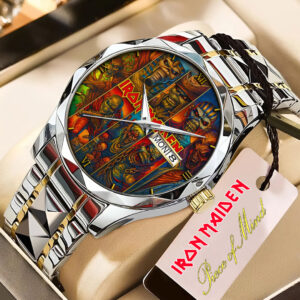 Iron Maiden Alloy Luxury Quartz Watch - NGHIAVT 3451