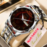 Iron Maiden Alloy Luxury Quartz Watch – NGHIAVT 3453