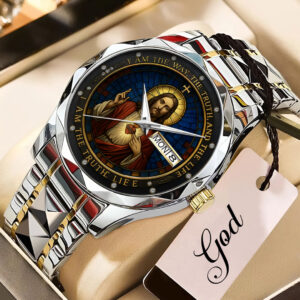 God Is Good Alloy Luxury Quartz Watch - NGHIAVT 3499