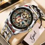 God Is Good Alloy Luxury Quartz Watch - NGHIAVT 3501