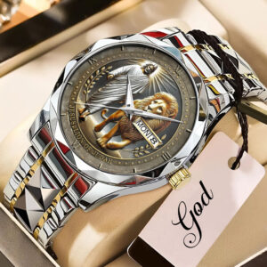 God Is Good Alloy Luxury Quartz Watch - NGHIAVT 3504
