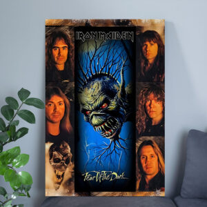 Iron Maiden Rectangle Canvas With Inner Frame - NGHIAVT 3541