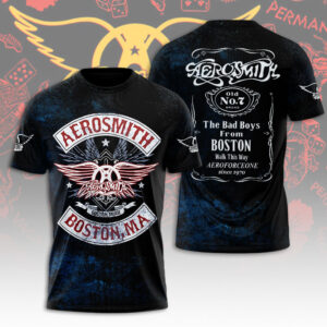 Aerosmith 3D Apparel - NGHIAVT3572