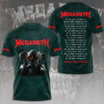 Megadeth 3D Apparel – NGHIAVT3617
