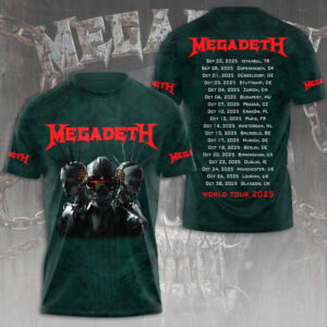 Megadeth 3D Apparel - NGHIAVT3617
