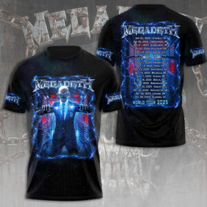 Megadeth 3D Apparel - NGHIAVT3619