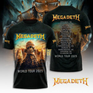 Megadeth 3D Apparel - NGHIAVT3620
