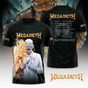 Megadeth 3D Apparel - NGHIAVT3621
