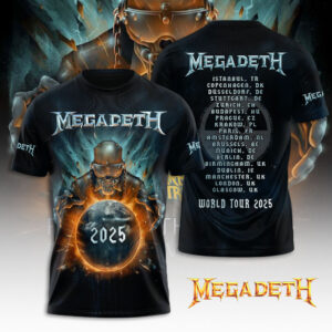 Megadeth 3D Apparel - NGHIAVT3622