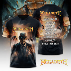 Megadeth 3D Apparel - NGHIAVT3624