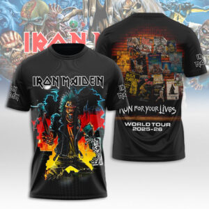 Iron Maiden 3D Apparel - NGHIAVT3635