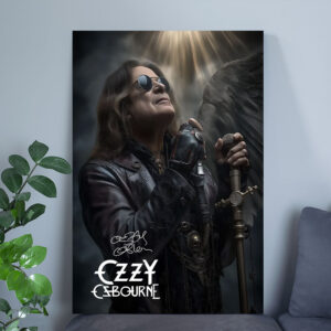 Ozzy Osbourne Rectangle Canvas With Inner Frame - NGHIAVT3637