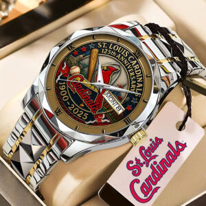 St. Louis Cardinals Alloy Luxury Quartz Watch - NGHIAVT3712