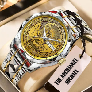 The Archangel Michael Alloy Luxury Quartz Watch - NGHIAVT3733