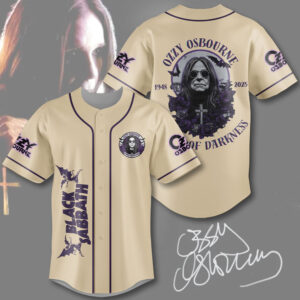 Ozzy Osbourne Baseball Jersey - TMTHU 003