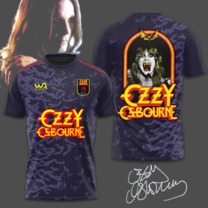 Ozzy Osbourne 3D Apparel - TMTHU 095