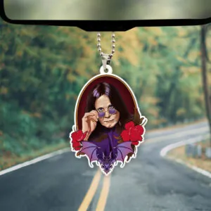 Ozzy Osbourne Custom Shape 1-sided Acrylic Car Ornament - TMTHU 346