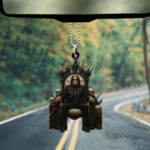 Ozzy Osbourne Custom Shape 1-sided Acrylic Car Ornament - TMTHU559