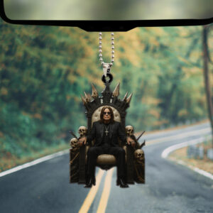 Ozzy Osbourne Custom Shape 1-sided Acrylic Car Ornament - TMTHU559