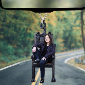 Ozzy Osbourne Custom Shape 1-sided Acrylic Car Ornament - TMTHU558