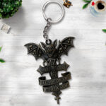 Ozzy Osbourne Custom Shape 1-sided Keychain - TMTHU626