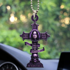 Ozzy Osbourne Custom Shape 1-sided Acrylic Car Ornament - TMTHU 035