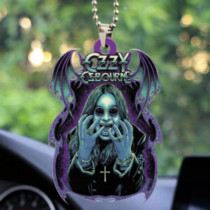 Ozzy Osbourne Custom Shape 1-sided Acrylic Car Ornament - TMTHU 096