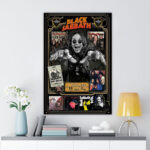 Ozzy Osbourne Rectangle Canvas With Inner Frame - TMTHU 195
