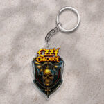 Ozzy Osbourne Custom Shape 1-sided Keychain - TMTHU 382