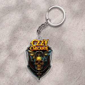 Ozzy Osbourne Custom Shape 1-sided Keychain - TMTHU 382