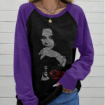 Ozzy Osbourne Women's Raglan Sleeve Sweatshirt - TMTHU458