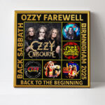 Ozzy Osbourne Square Canvas With Inner Frame – TMTHU440