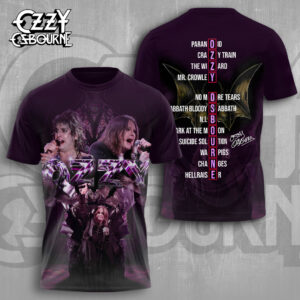 Ozzy Osbourne 3D Apparel - TMTHU 141