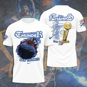 Oklahoma City Thunder 2025 NBA Champions 3D Apparel - TANTN 13880