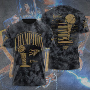 Oklahoma City Thunder 2025 NBA Champions 3D Apparel - TANTN 13881