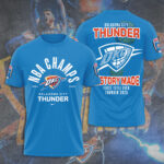 Oklahoma City Thunder 2025 NBA Champions 3D Apparel – TANTN 13947