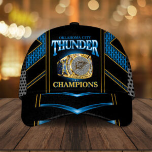 Oklahoma City Thunder 2025 NBA Champions Classic Cap - HOATT 11390