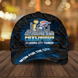 Oklahoma City Thunder 2025 NBA Champions Classic Cap - HOATT 11433