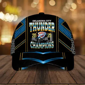 Oklahoma City Thunder 2025 NBA Champions Classic Cap - HOATT 11449