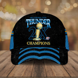 Oklahoma City Thunder 2025 NBA Champions Classic Cap - HOATT 11495
