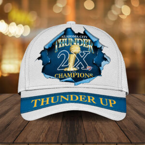 Oklahoma City Thunder 2025 NBA Champions Classic Cap - HOATT 11504