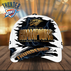 Oklahoma City Thunder 2025 NBA Champions Classic Cap - MAITM 11754